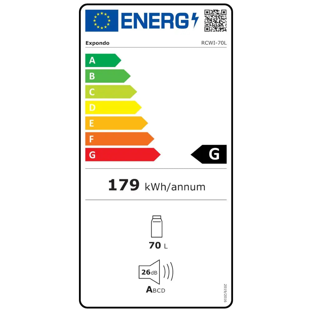 Vinkjøler For 28 Flasker 80l - 9