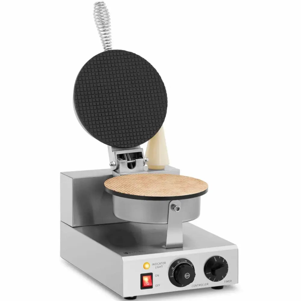 Wafeljern Vaffelkone Bake Vaffelis Stal 1000 w - 2