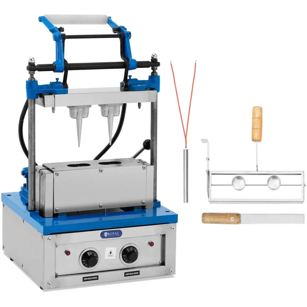 Waffelmaker for Iskremvafler 100-120 Wafel/t 74 x 124 Mm