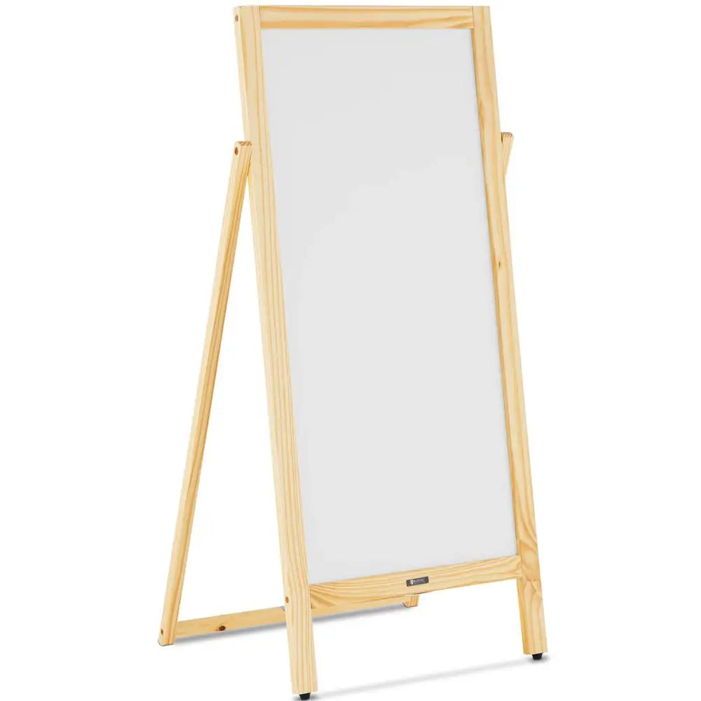 White Magnetic Informational Display Stand 45 x 102.5 Cm