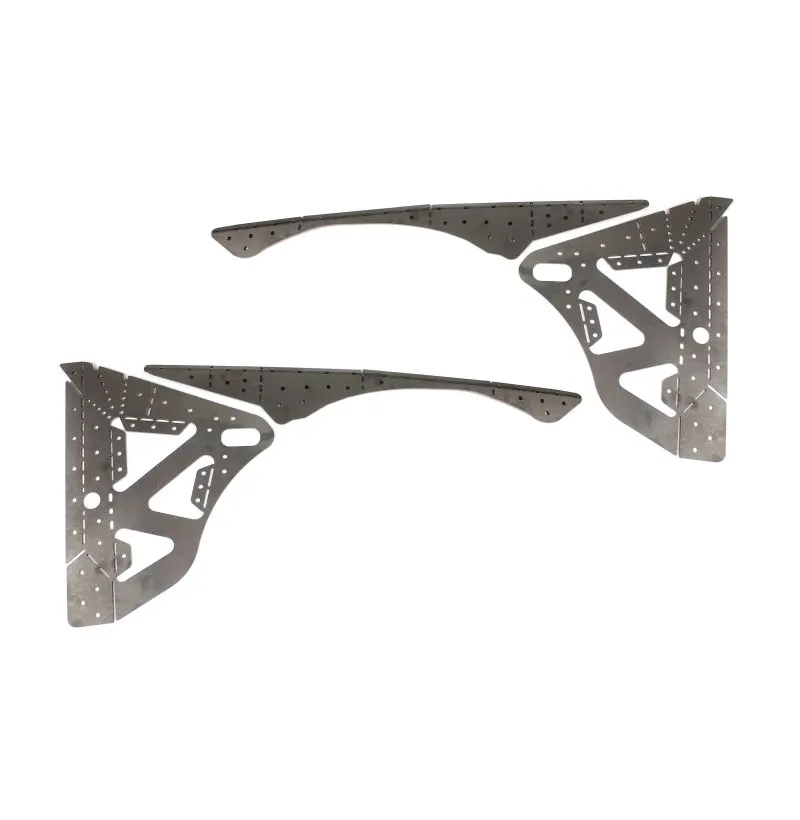 BMW E46 sideforsterkning forskjerm i 3mm S355 stål fra Swagier for drift og motorsport