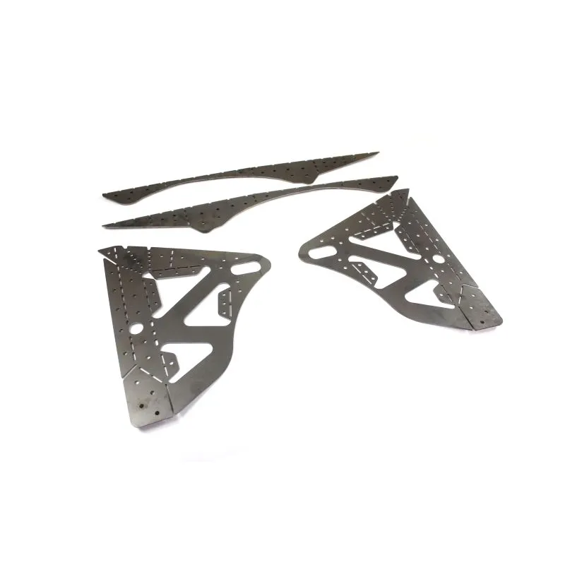 BMW E46 karosseriforsterkning side i S355 stål med 3mm tykkelse for drift
