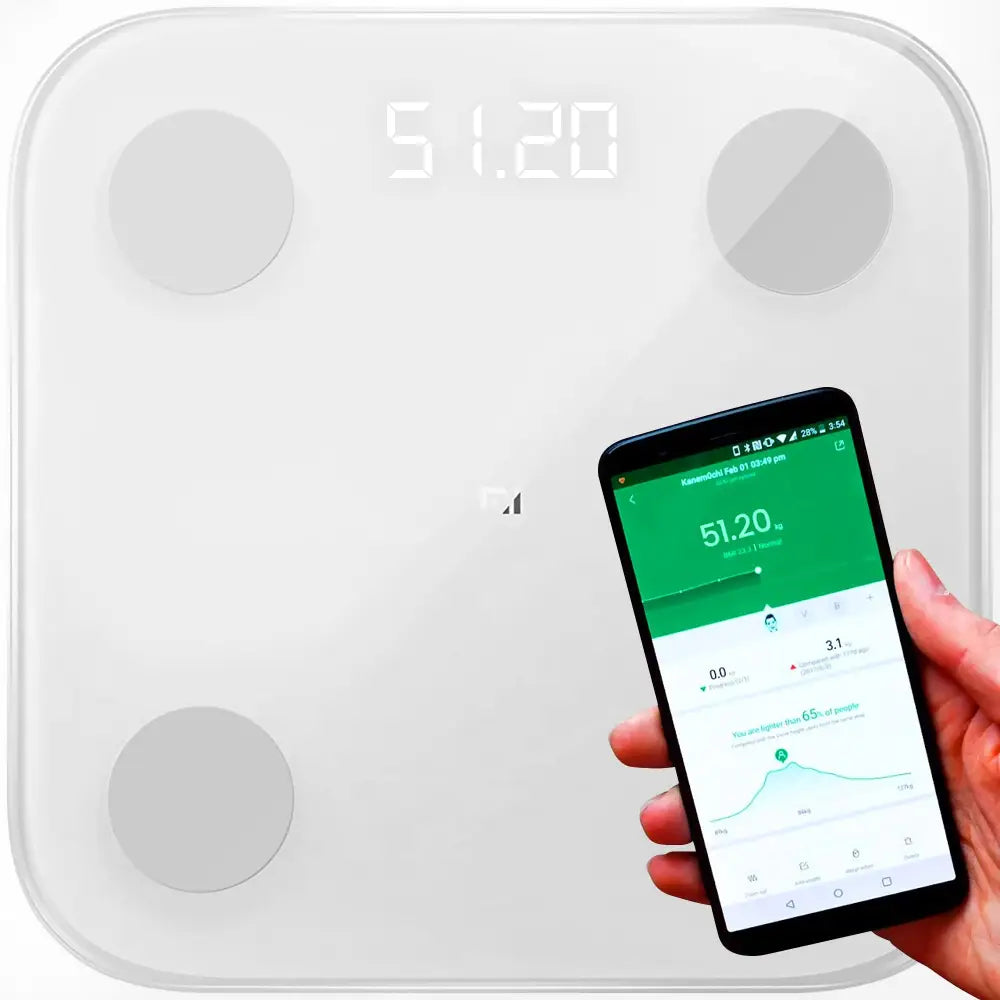 Xiaomi Smart Elektronisk Baderomsvekt Hvit - 1