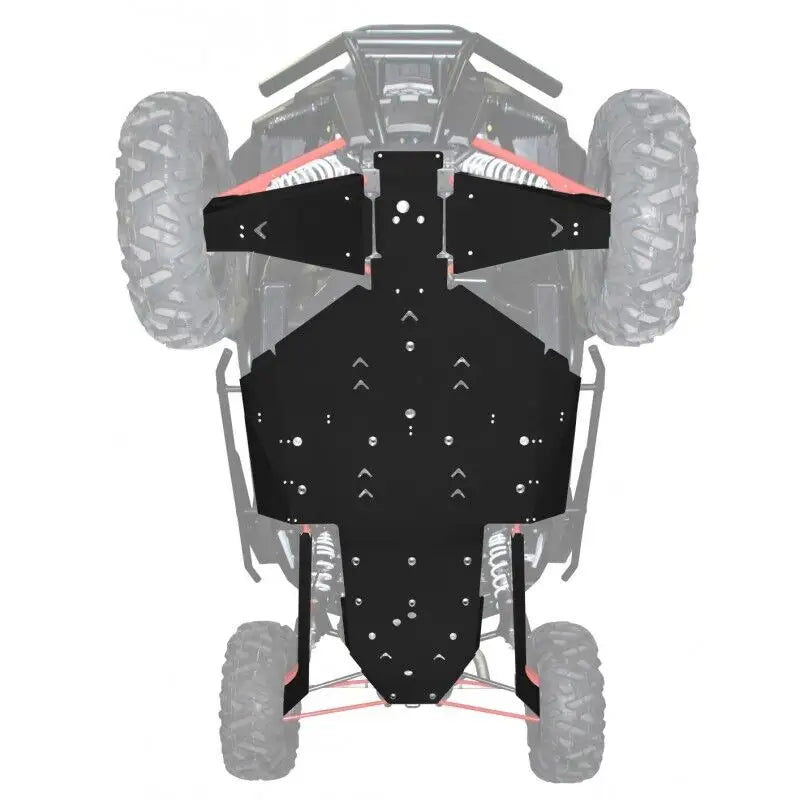 Xrw Bukplate Sett Alu - Polaris Rzr 1000xp - 1