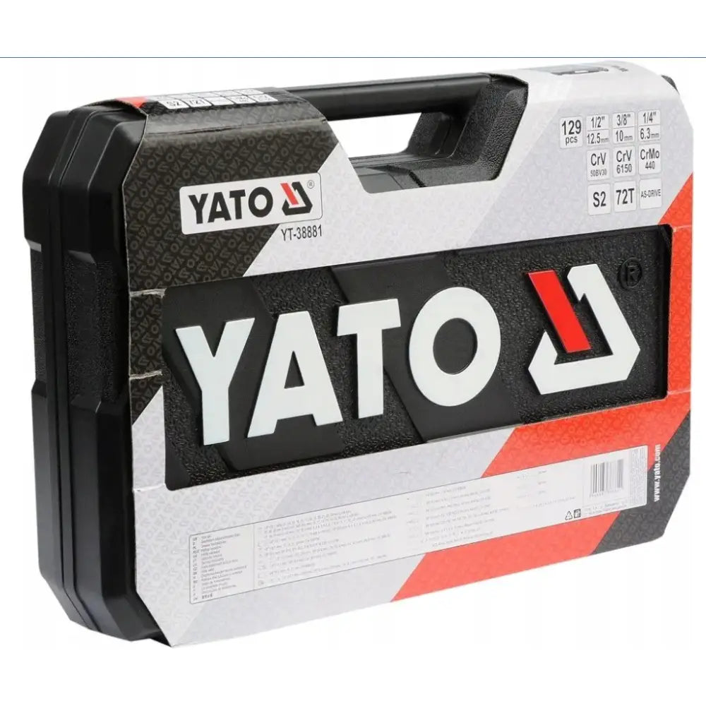 Yato Verktøysett Koffert 129 Deler - 5
