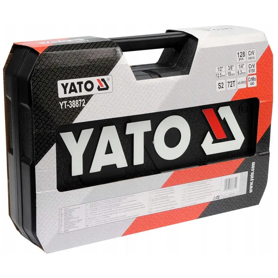 Yato Verktøysett Xxl 128 Deler - 8