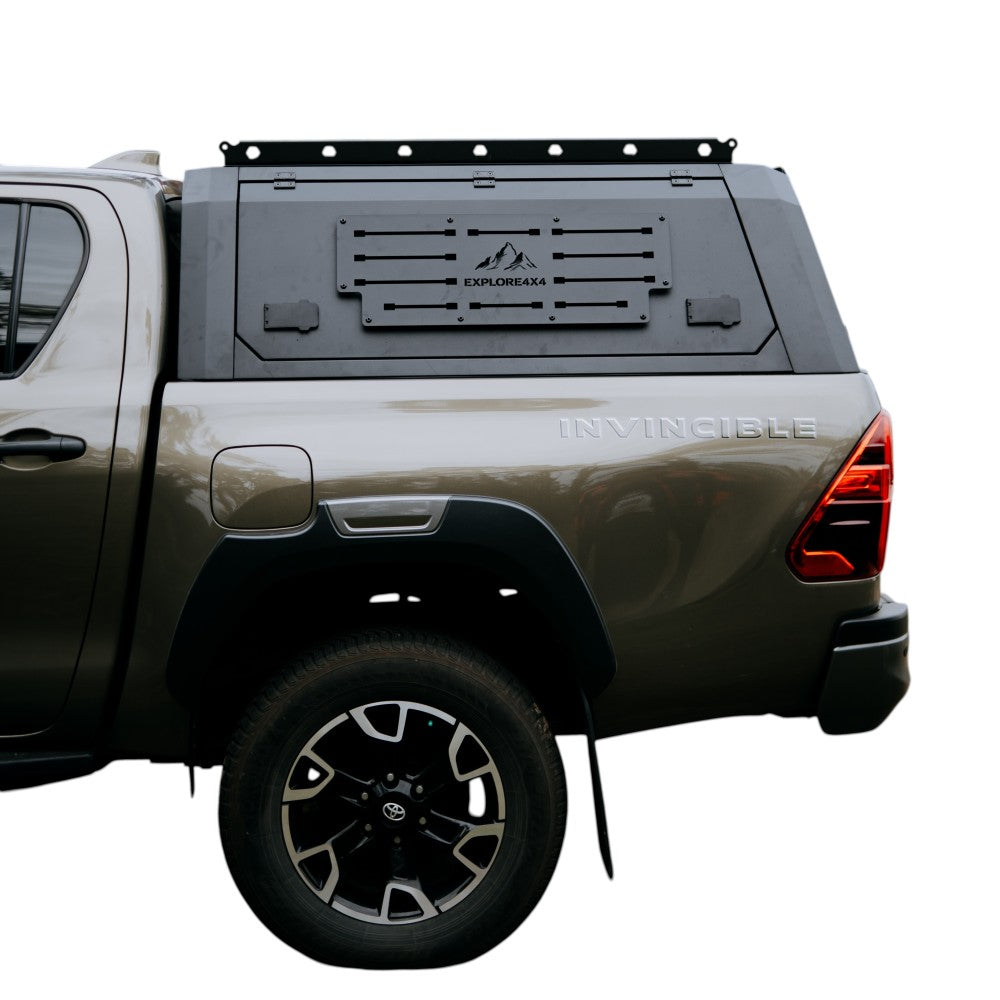 Bakluke som åpnes oppover på hardtop til Toyota Hilux 05-15