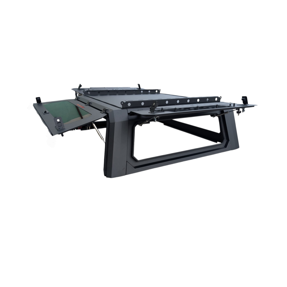 Ergonomiske hengsler på sideluke til hardtop Toyota Hilux 05-15