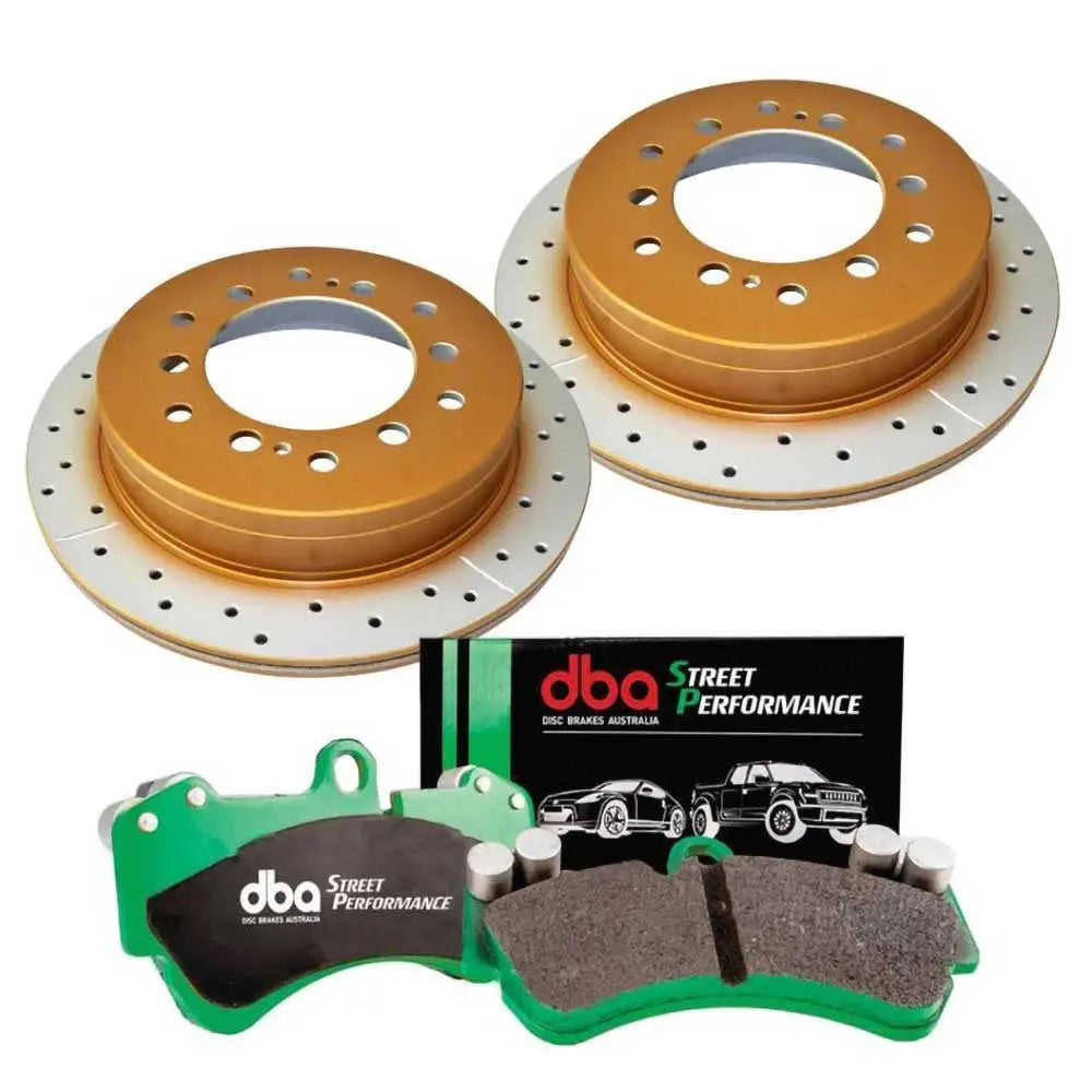 Zet Brake Kit Bakre Dba X-gold Street Performance - Toyota Fj Cruiser 10