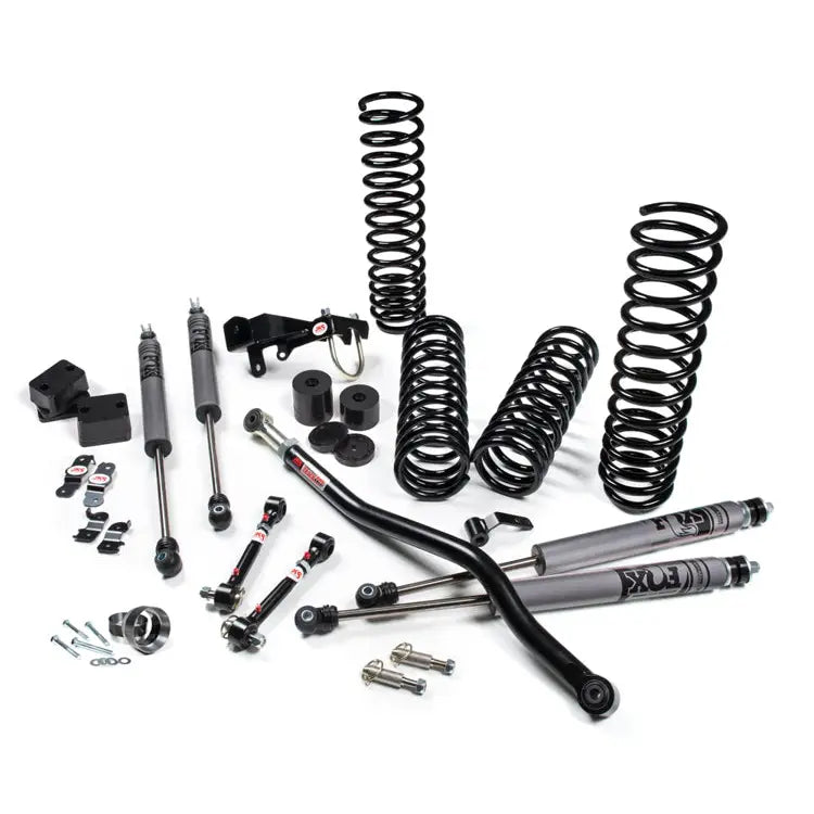 Zjks J-venture Suspension Set With Fox Performance 2.0 Ifp Gas Shocks Lift 3,5’ - Jeep Wrangler Jk 4 d 07-18 - 1